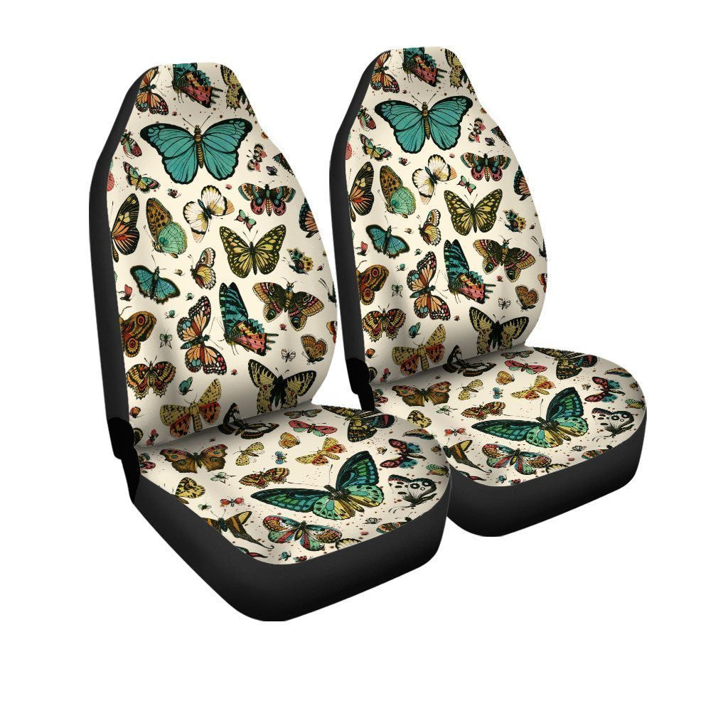 Butterflies Car Seat Covers Custom Butterfly Pattern Car Accessories