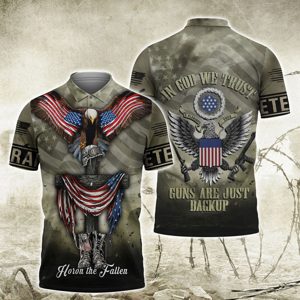Veteran Honor The Fallen 3D Hawaii Shirt/ American Veteran Hoodie/ Veteran Design On Clothing