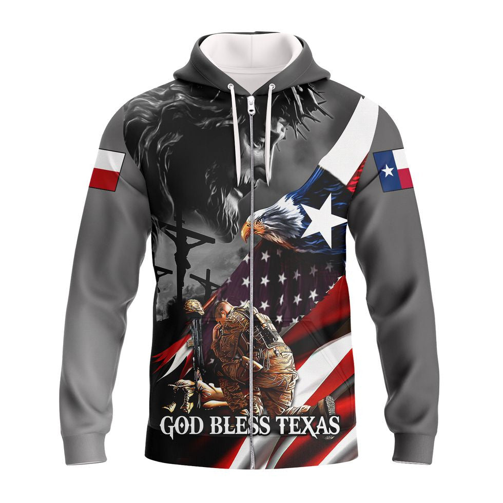 Veteran Texas Shirt/ God Bless Texas Hoodie/ Veteran Texas Polo Shirt Men Women