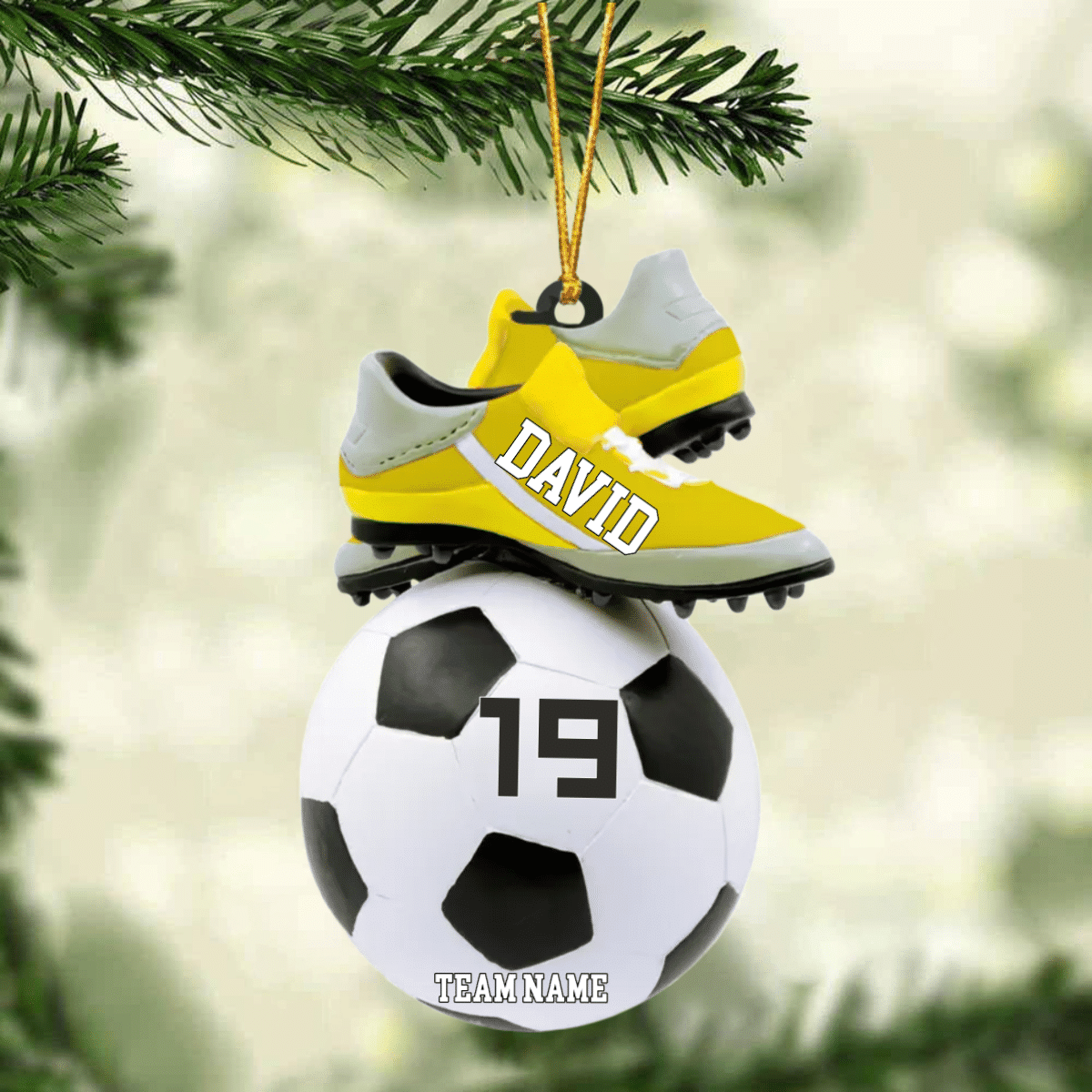 2022 Personalized Soccer Christmas Ornament - Great Gift Idea For Soccer Players & Soccer Lovers