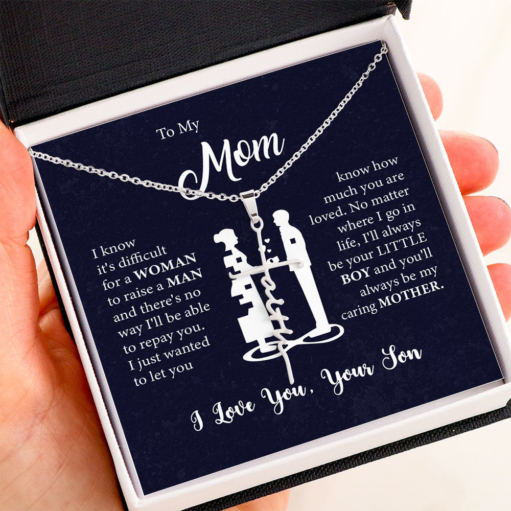 To My Mom Necklace I know it