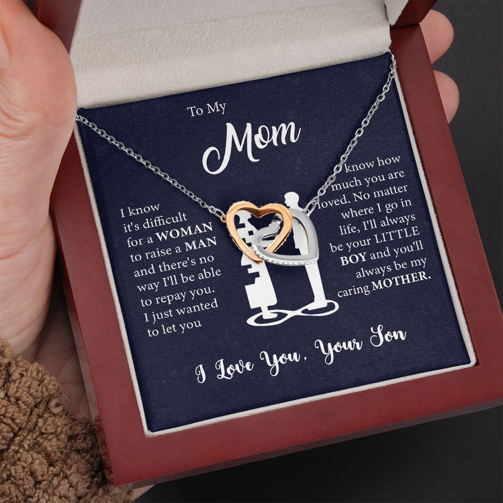 To My Mom Necklace I know it