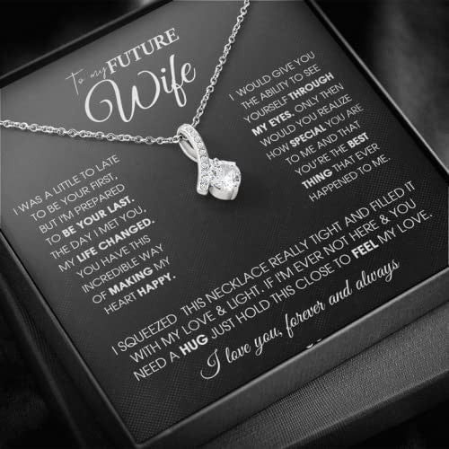 To My Future Wife Necklace/ Future Wife Gifts Alluring Beauty Necklace