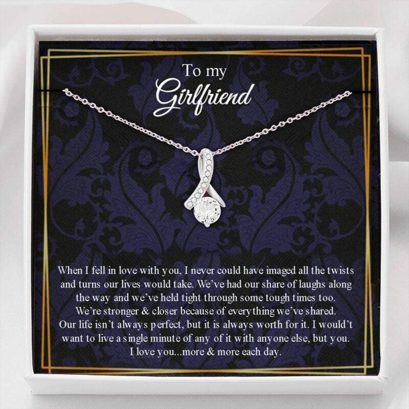 Girlfriend Necklace/ To My Girlfriend Gift Necklace/ Necklace For Girlfriend