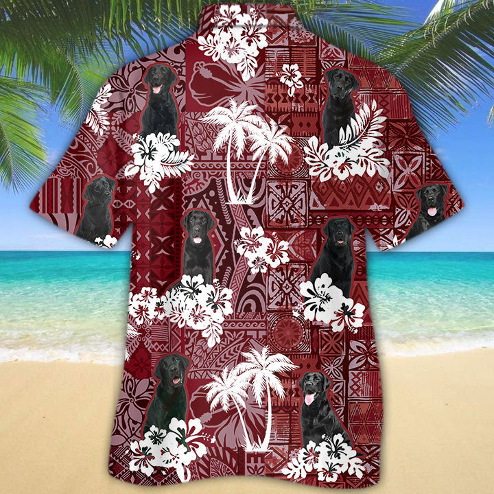 Labrador Hawaiian Shirt/ Hawaii Shirt For Dog Lovers