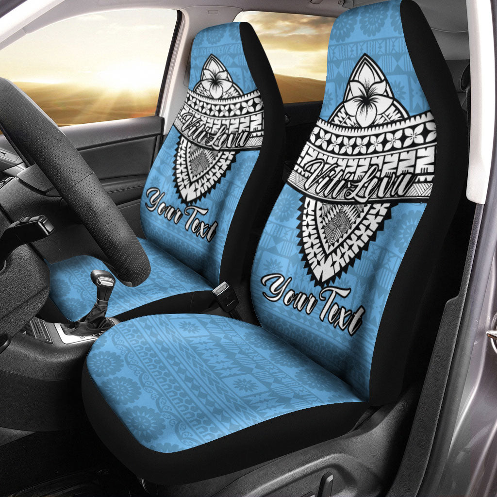 Custom Fiji Viti Levu Tapa Tribal Car Seat Covers