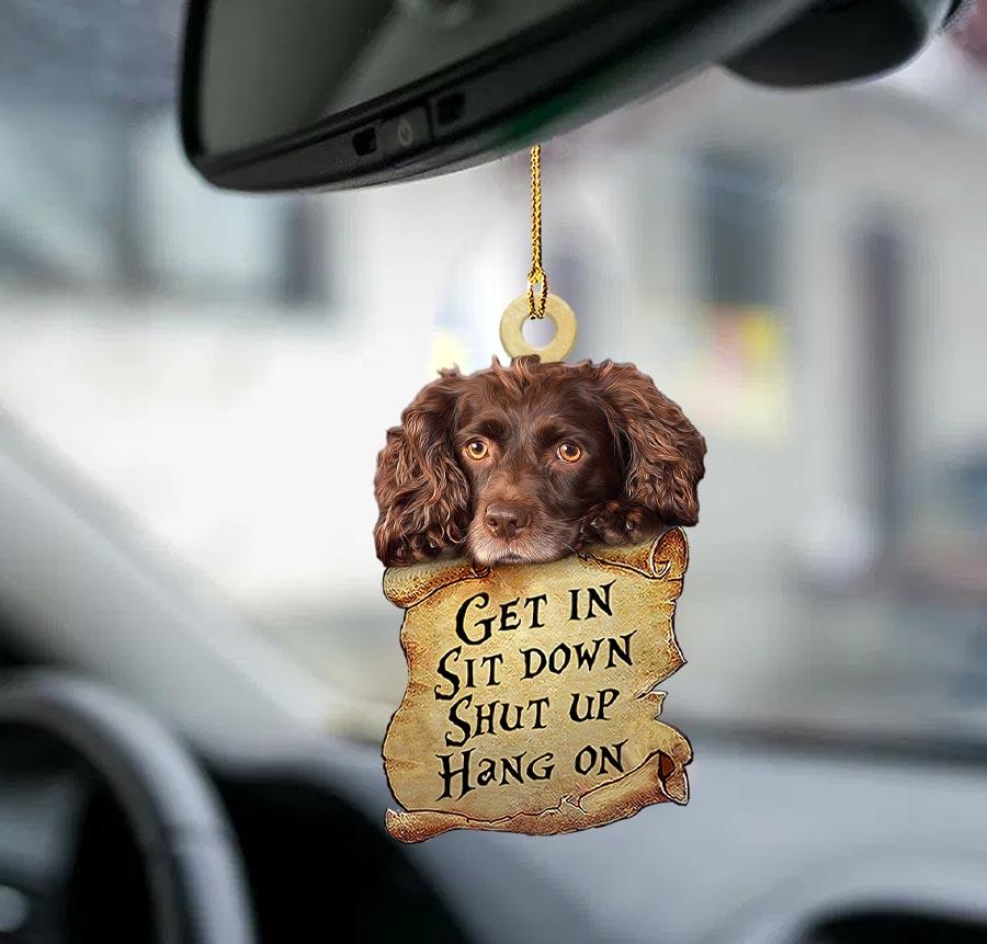 Boykin Spaniel get in two sided ornament/ cool ornaments for cars