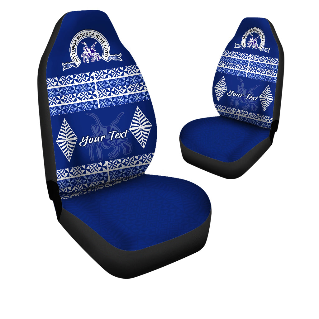 Custom Old Boys of Tupou College Car Seat Covers 155th Anniversary