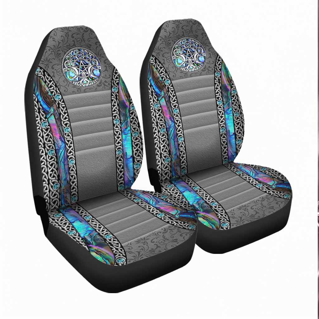 Car Seat Protectors/ Mystery Spirit Triple Moon Witch Seat Covers With 3D Pattern Print