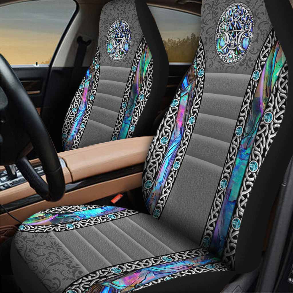 Car Seat Protectors/ Mystery Spirit Triple Moon Witch Seat Covers With 3D Pattern Print