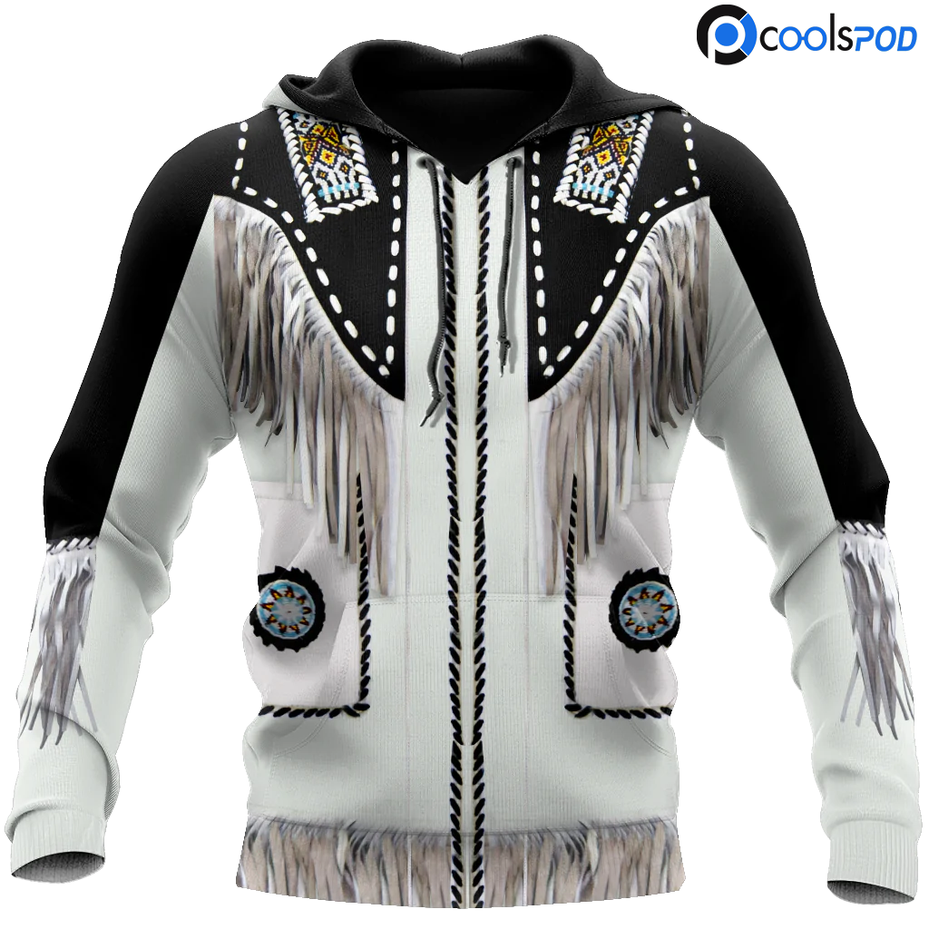 3D All Over Print Cowboy Shirt Cowboy Jacket Pattern Hoodie/ Cowboy Cosplay For Men Boy/ Cowboy Gift For Him