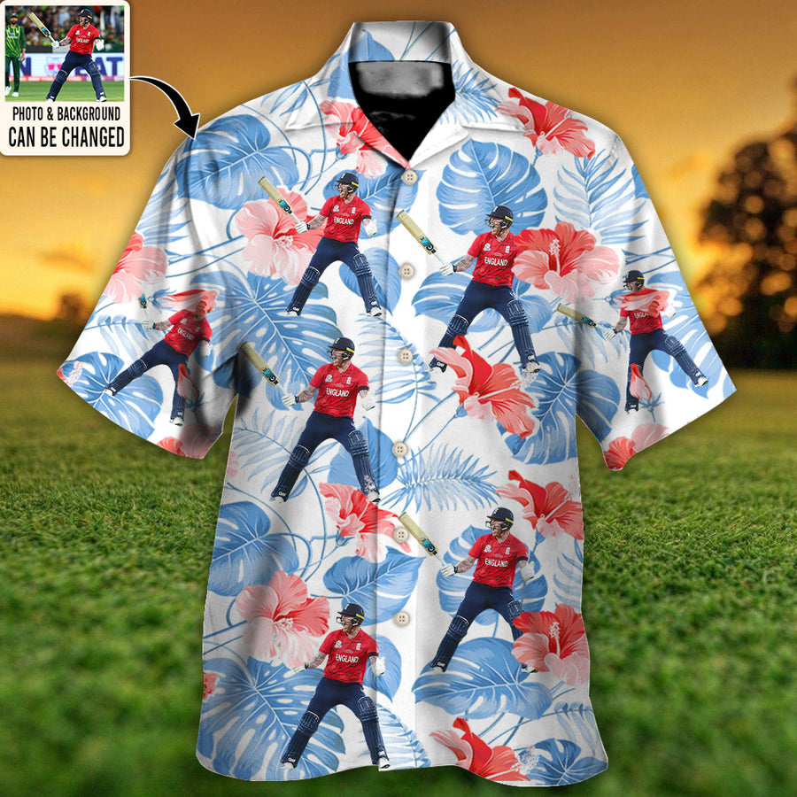 Cricket You Want Tropical Style Custom Photo - Hawaiian Shirt - Personalized Photo Gifts