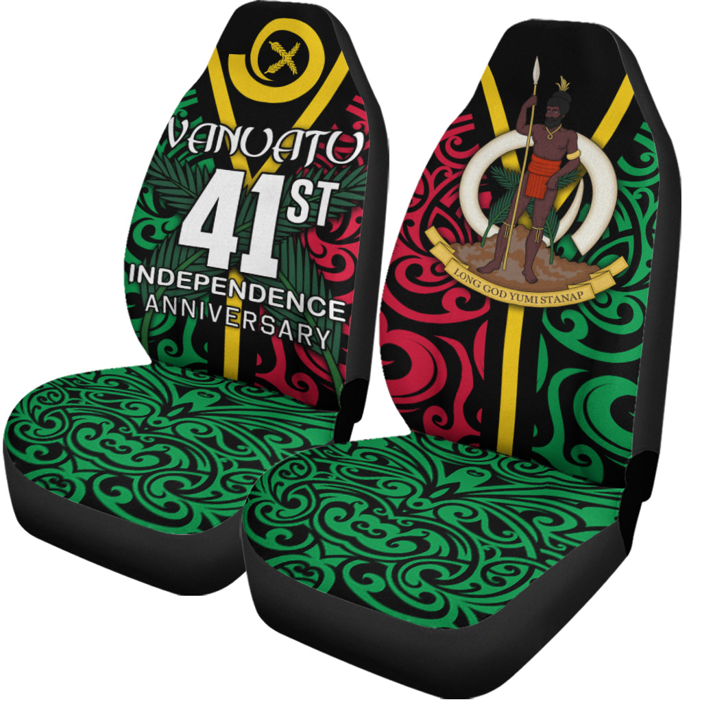 Vanuatu Independence Anniversary Car Seat Covers