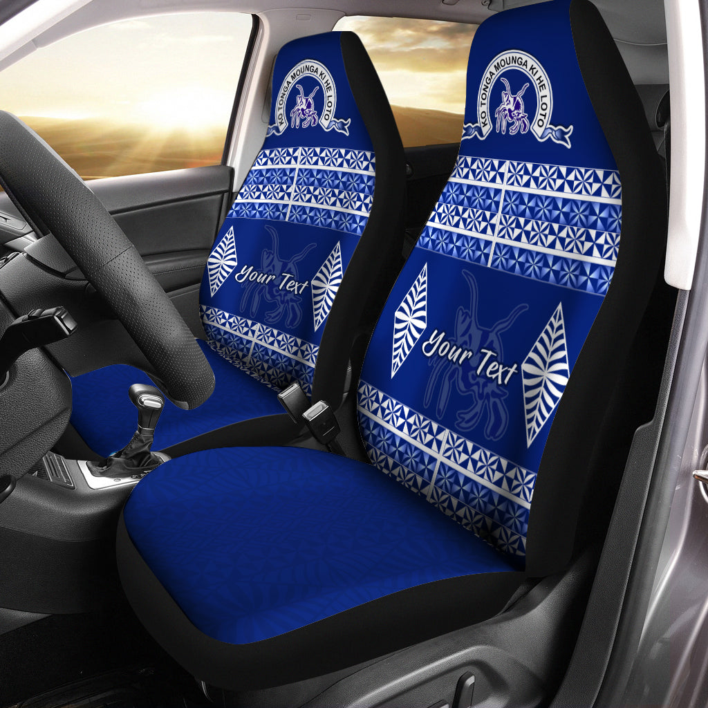 Custom Old Boys of Tupou College Car Seat Covers 155th Anniversary