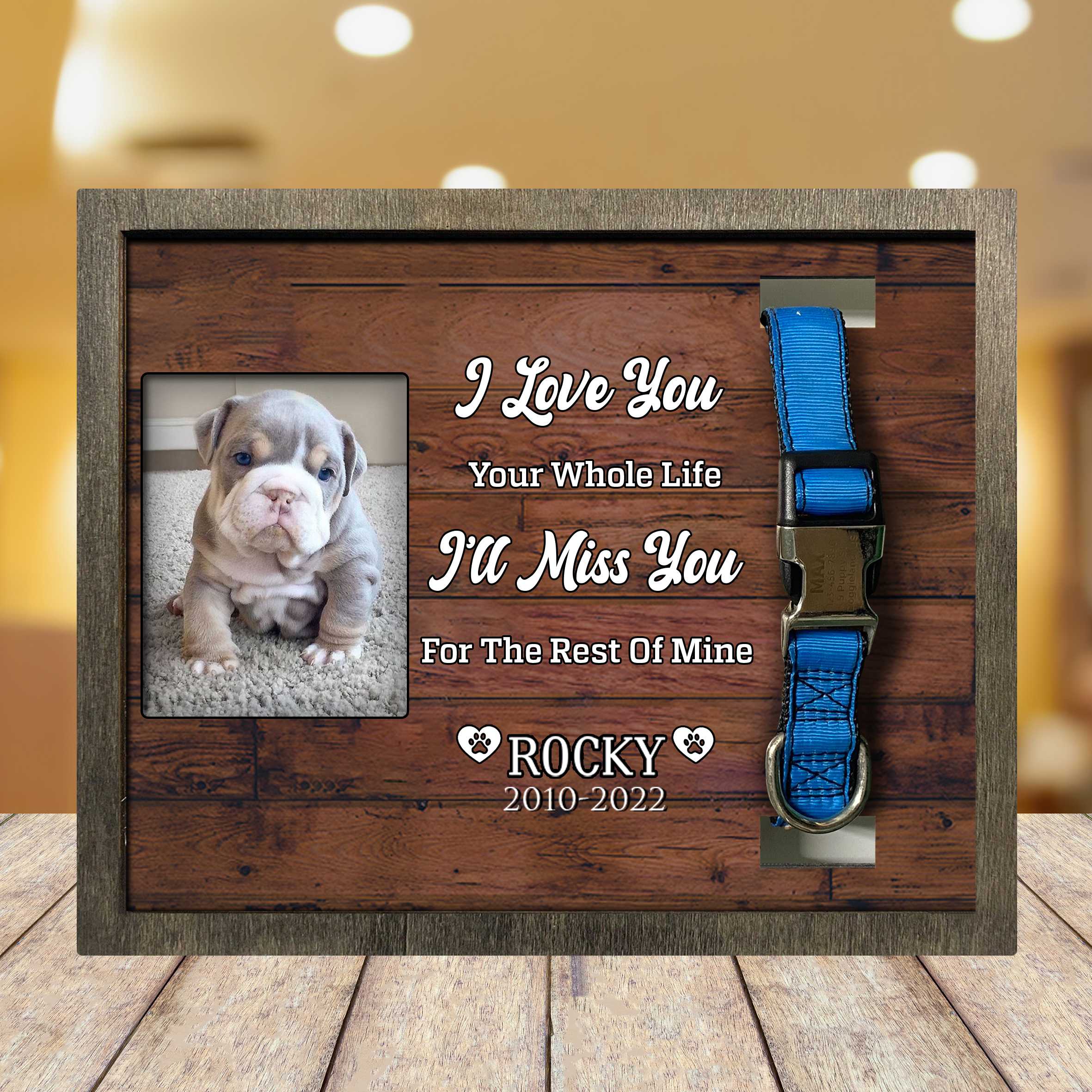 Dog Memorial Gifts Personalized/ Memorial Day Party Decorations Loss Of Pet