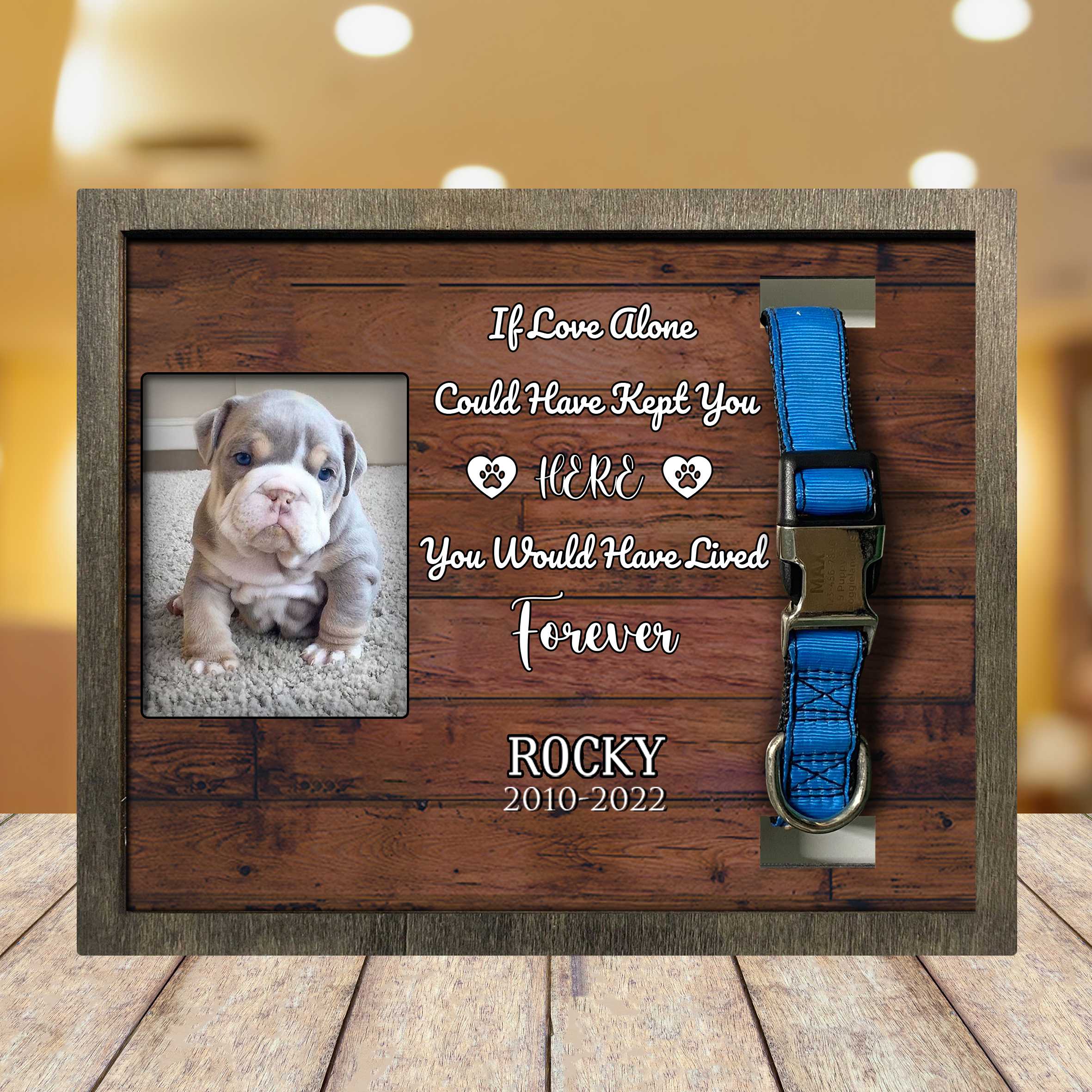 Dog Memorial Gifts Personalized/ Memorial Day Party Decorations Loss Of Pet