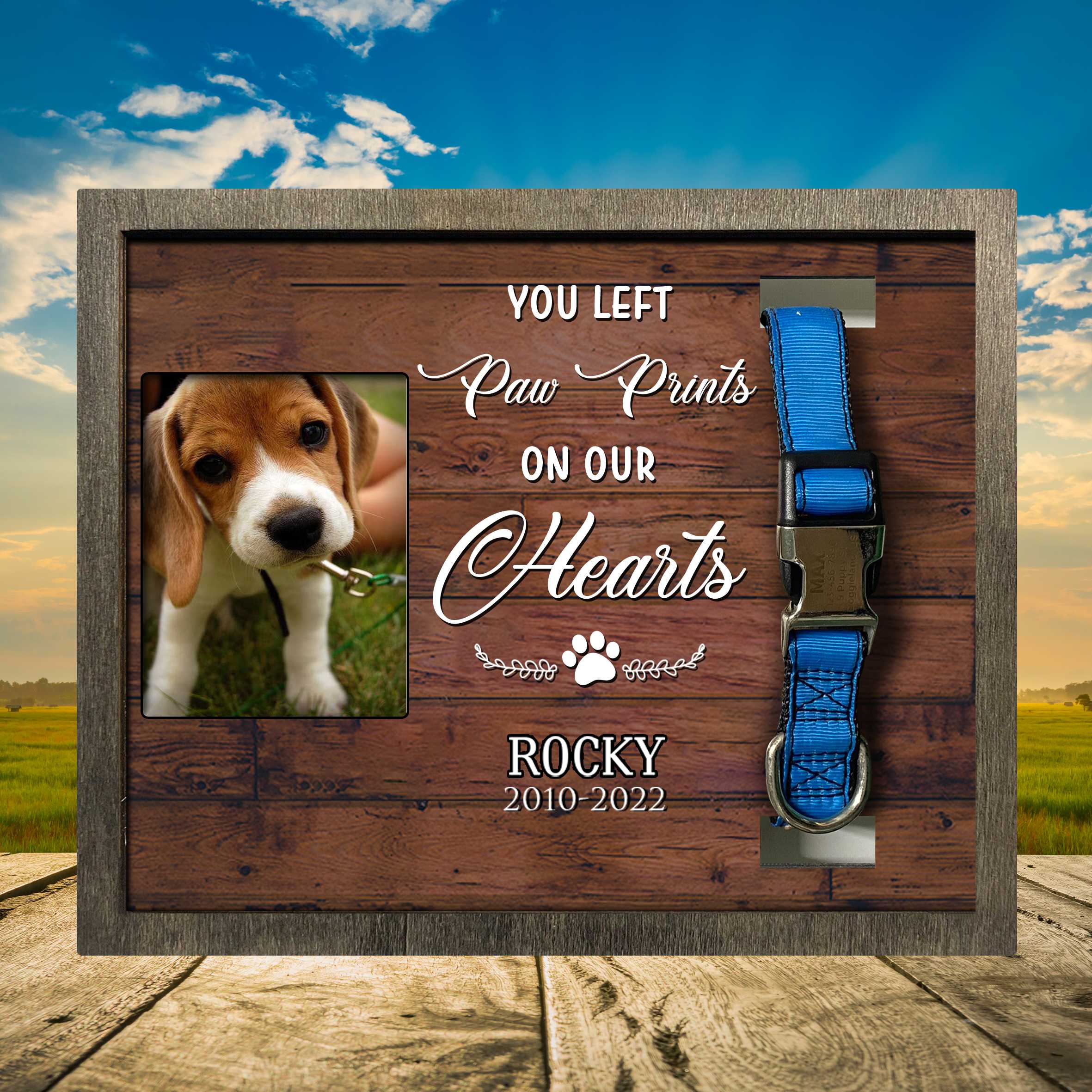 Customized Picture Frame Loss Of Beagle/ Gift For Loss Of Pet/ Remembrance Gifts Frame