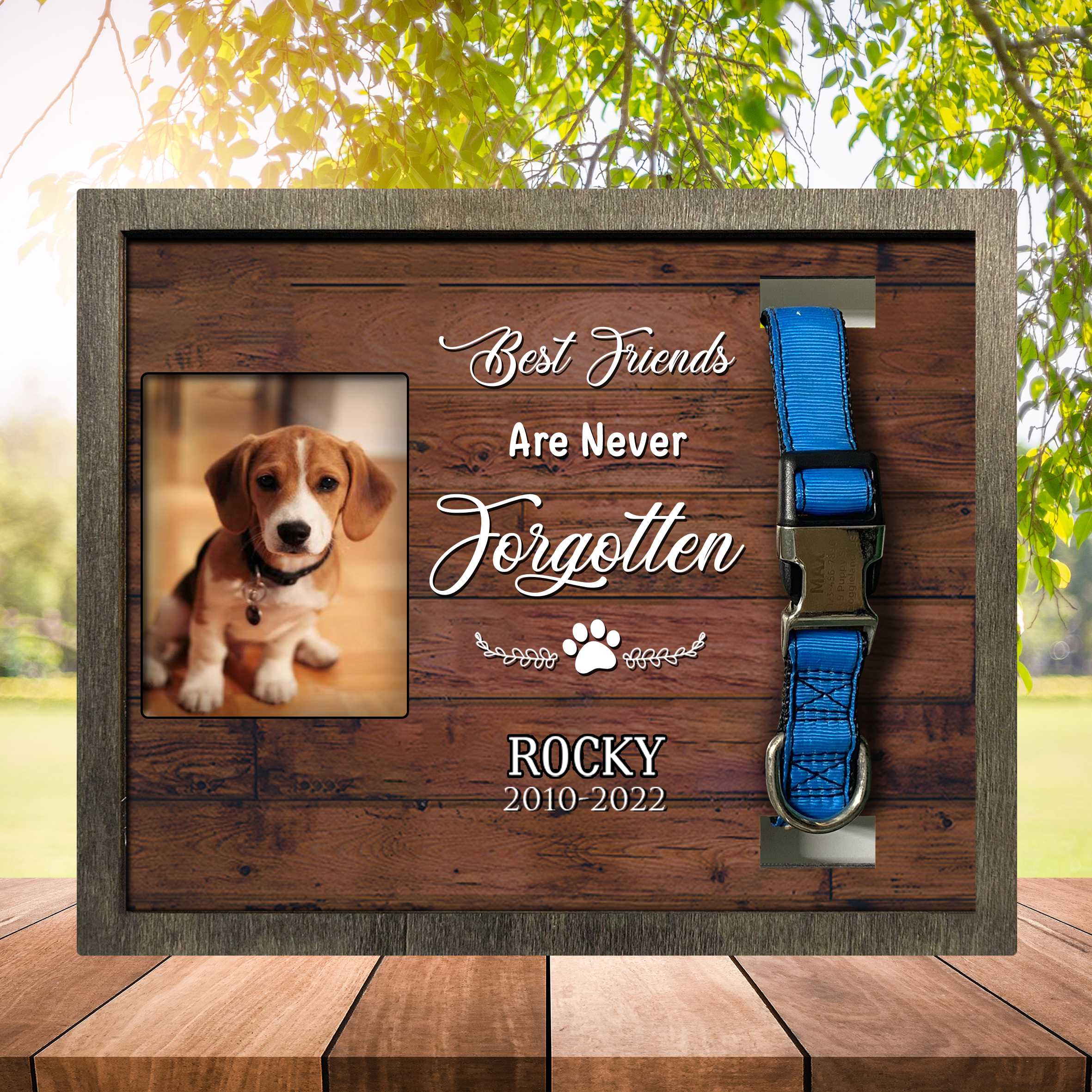 Pawprints Left By You Memorial Gifts/ Bereavement Gifts For Dog Lovers
