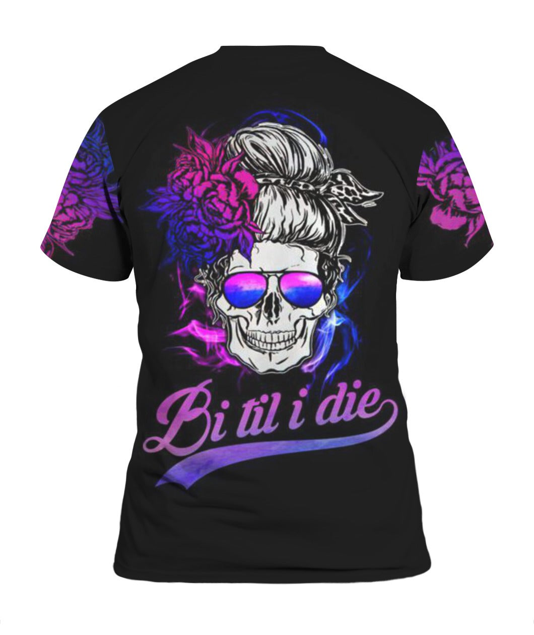 Bi Sexual 3D All Over Print Shirt Bi Pride Gifts Lgbt 3D Bi Tee Shirt/ Gift For Bisexual Friend/ Biceratops Rhinoceros 3D Tshirt