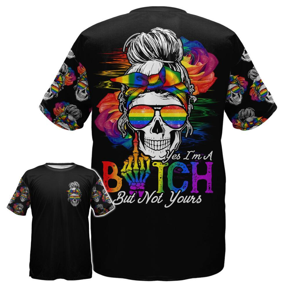 Skull Pride T Shirts/ Gift For LGBT Friends Gift For LGBT Community/ Pride Lesbian Shirt