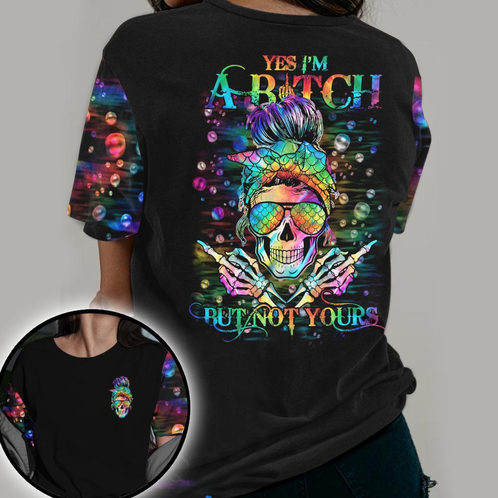Skull Mermaid Pride Shirt For LGBT Month/ Gay Pride Skull Shirt/ Lesbian Pride Shirt