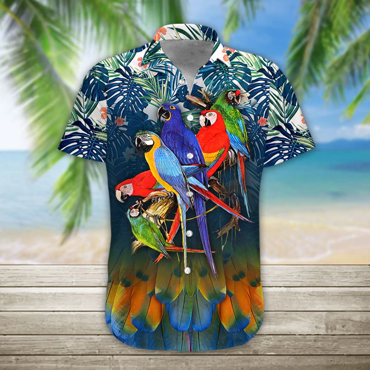3D Owl Hawaii Shirt Hawaii Shirt/ Summer Hawaiian Shirts Casual Short Sleeve Shirt Men