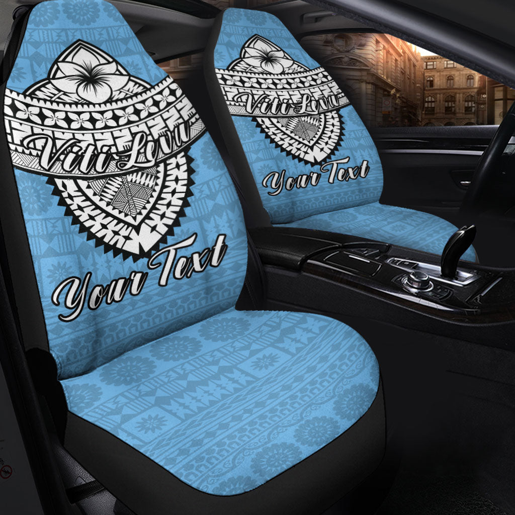 Custom Fiji Viti Levu Tapa Tribal Car Seat Covers