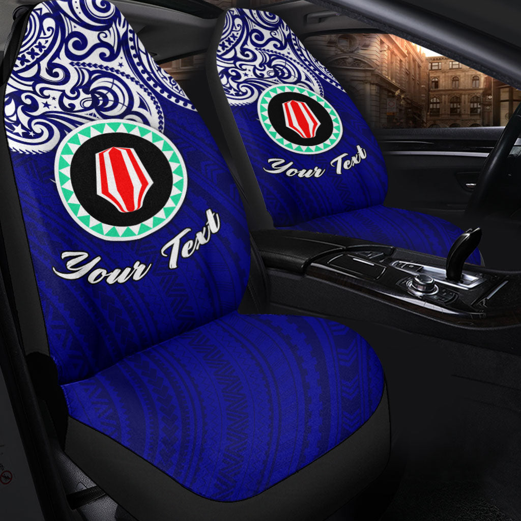 Custom Papua New Guinea Bougainville Pride Car Seat Covers