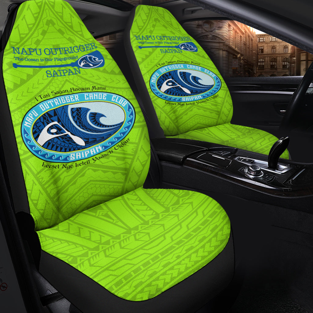 NAPU Outrigger Canoe Club Car Seat Covers