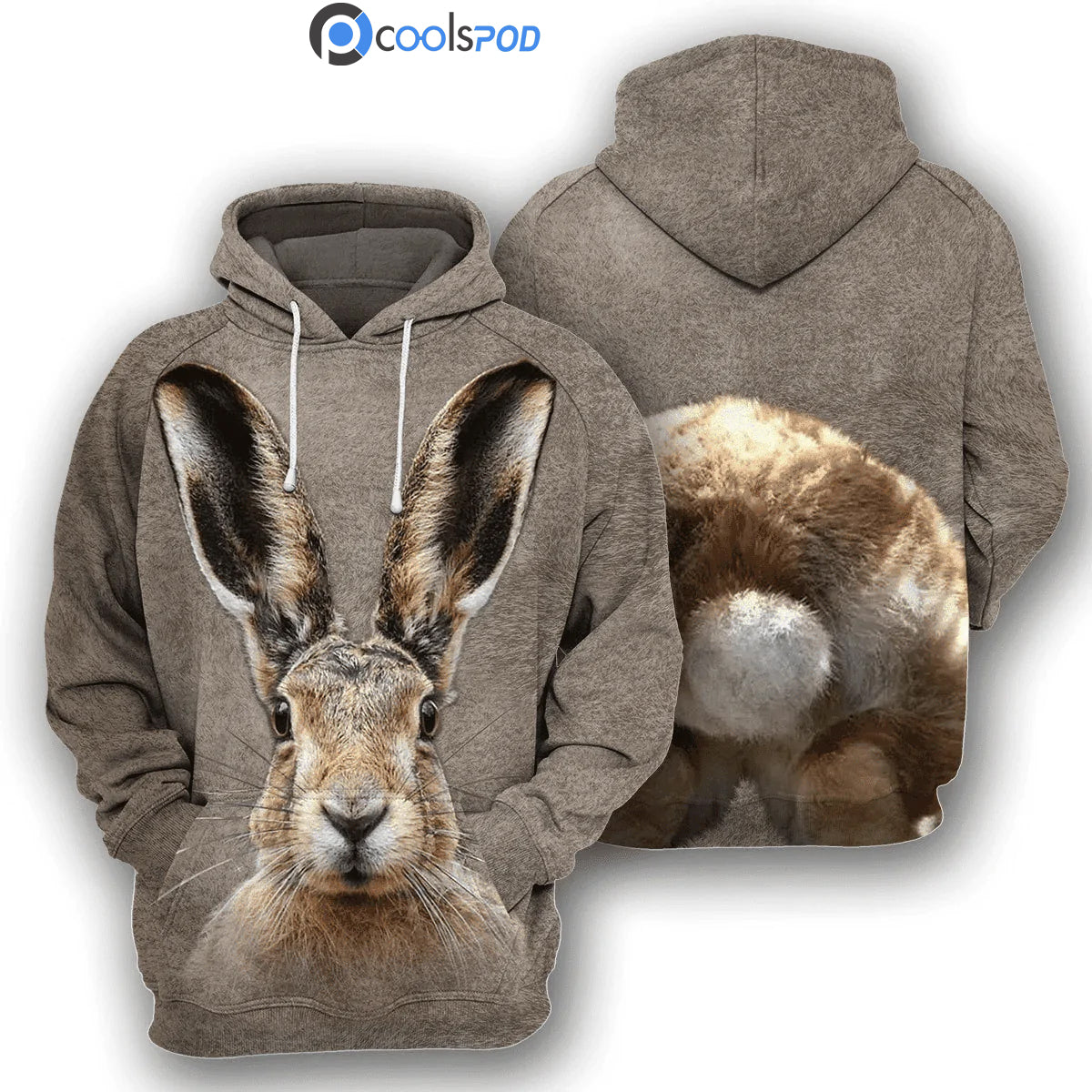 Rabbit 3D All Over Printed Hoodie Premium Hoodie For Rabbit Lover Cute Hoodie For Men Women