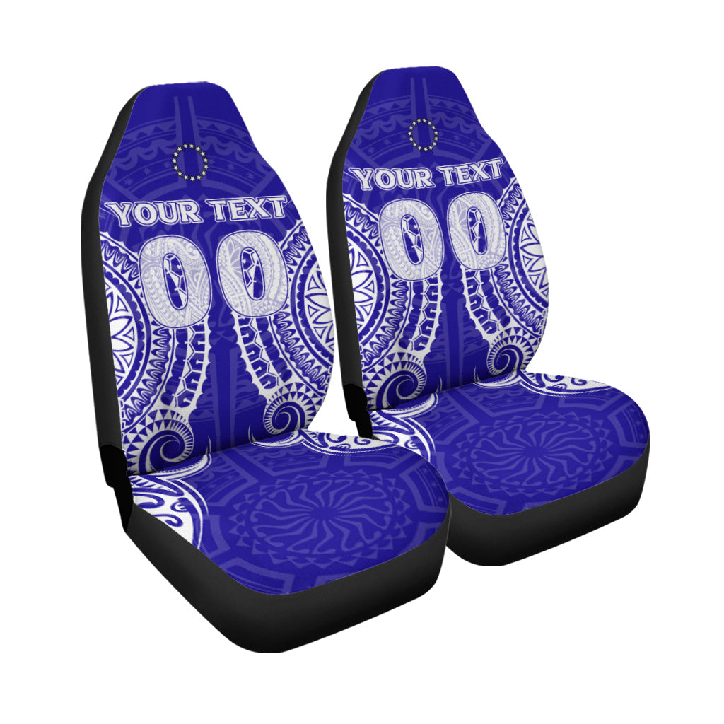 Custom Cook Islands Pukapuka Car Seat Covers Tribal Pattern
