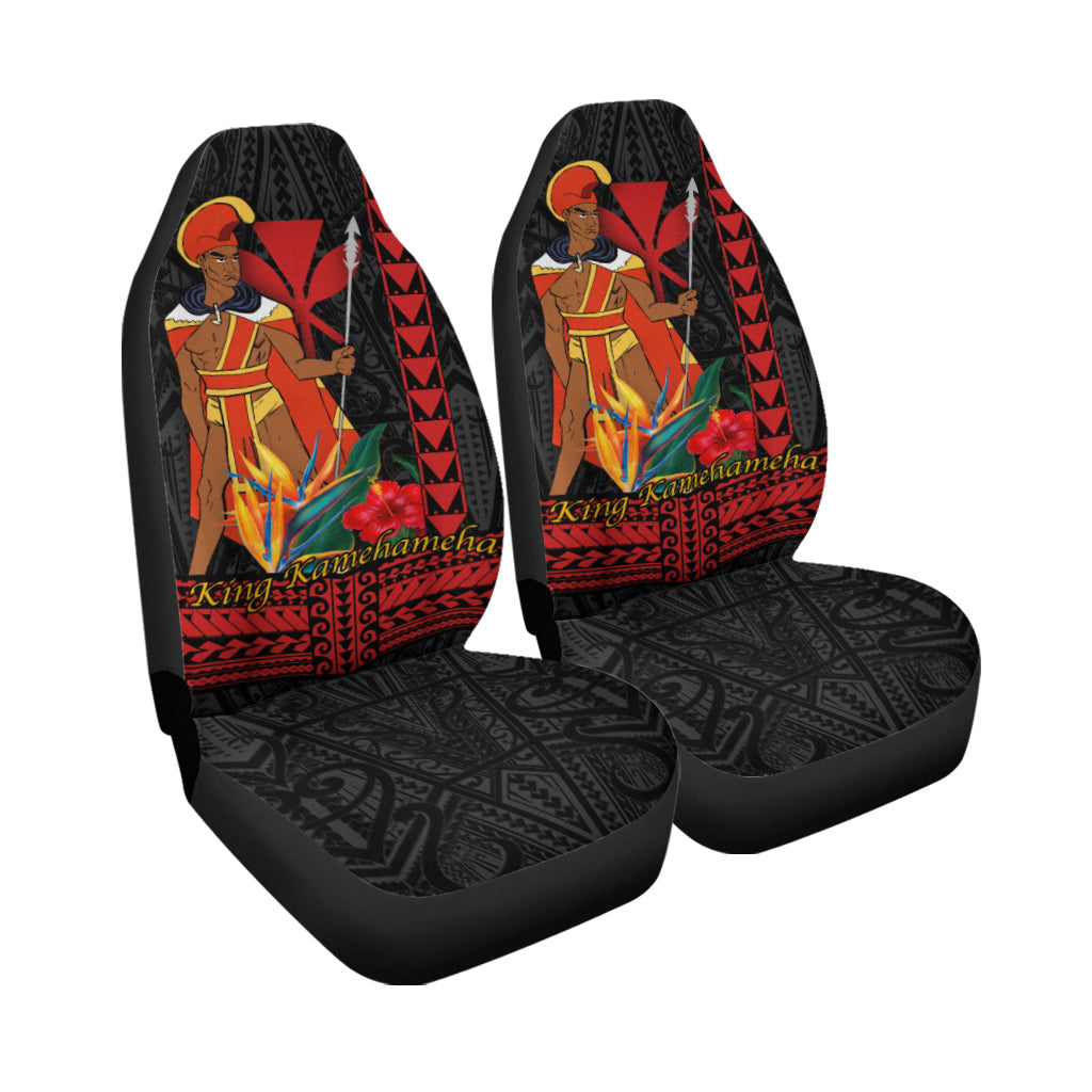 King Kamehameha I Day Polynesian Tribal Car Seat Covers