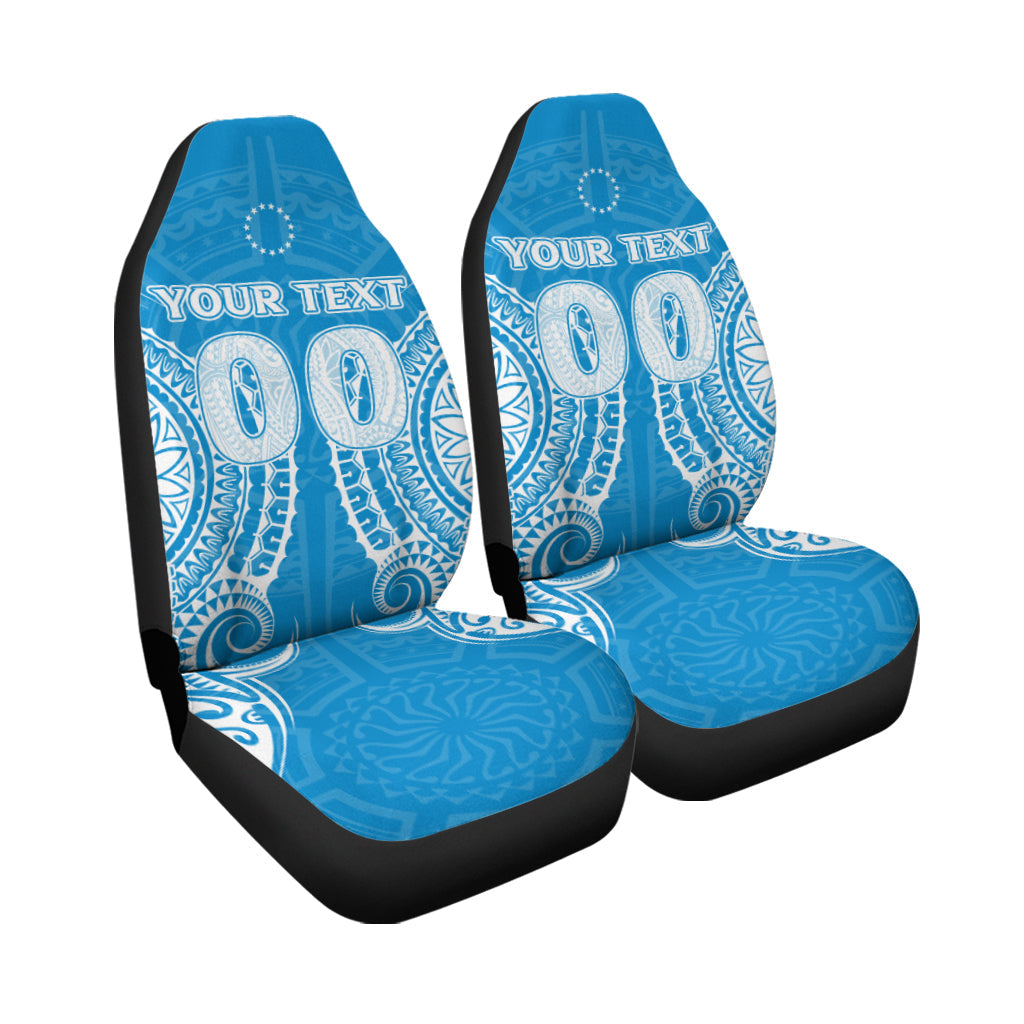 Custom Cook Islands Tongareva Car Seat Covers Tribal Pattern