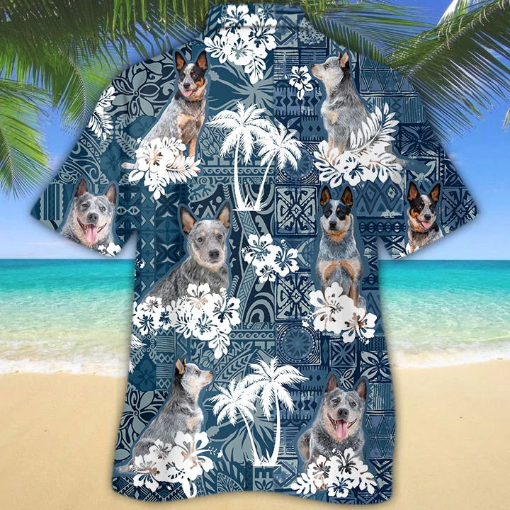 Blue Heeler Hawaiian Shirt For Men And Women/ Animal Hawaii Shirts/ Gift To Pet Lovers