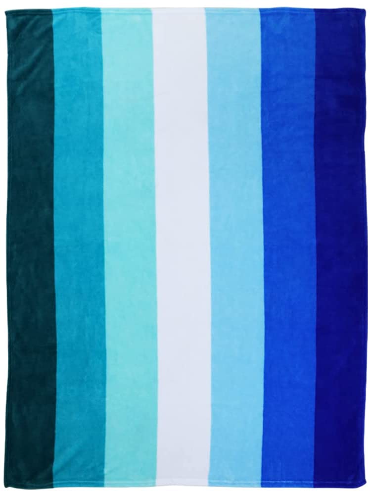 Gay Male Pride Super Plush Blanket 50X60 Soft Throw Blanket/ Pride Lgbt Blanket