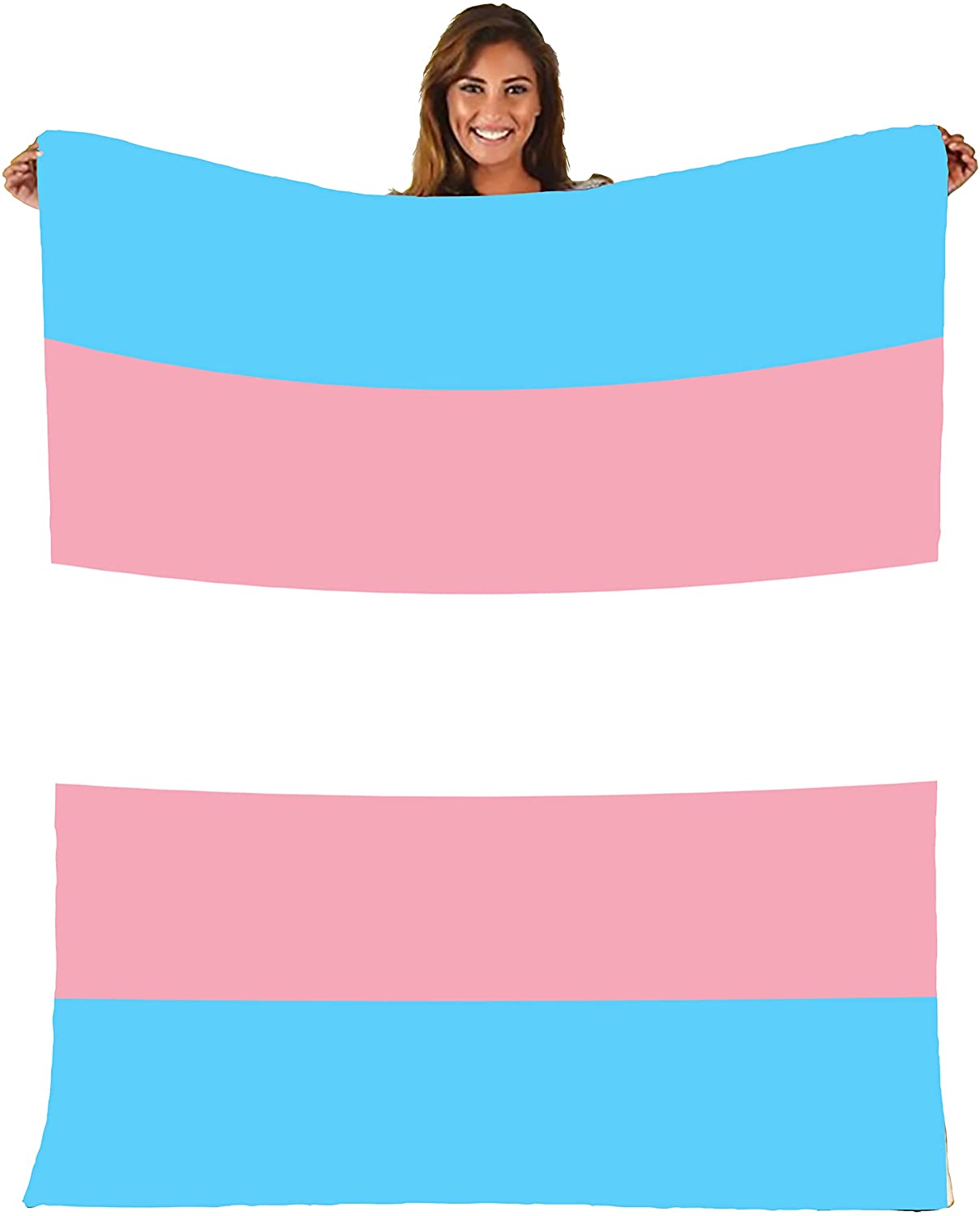 Blanket Transgender Pride Flag Lgbt Throw Blanket Ultra Soft Blanket For Trans/ Trans Gift