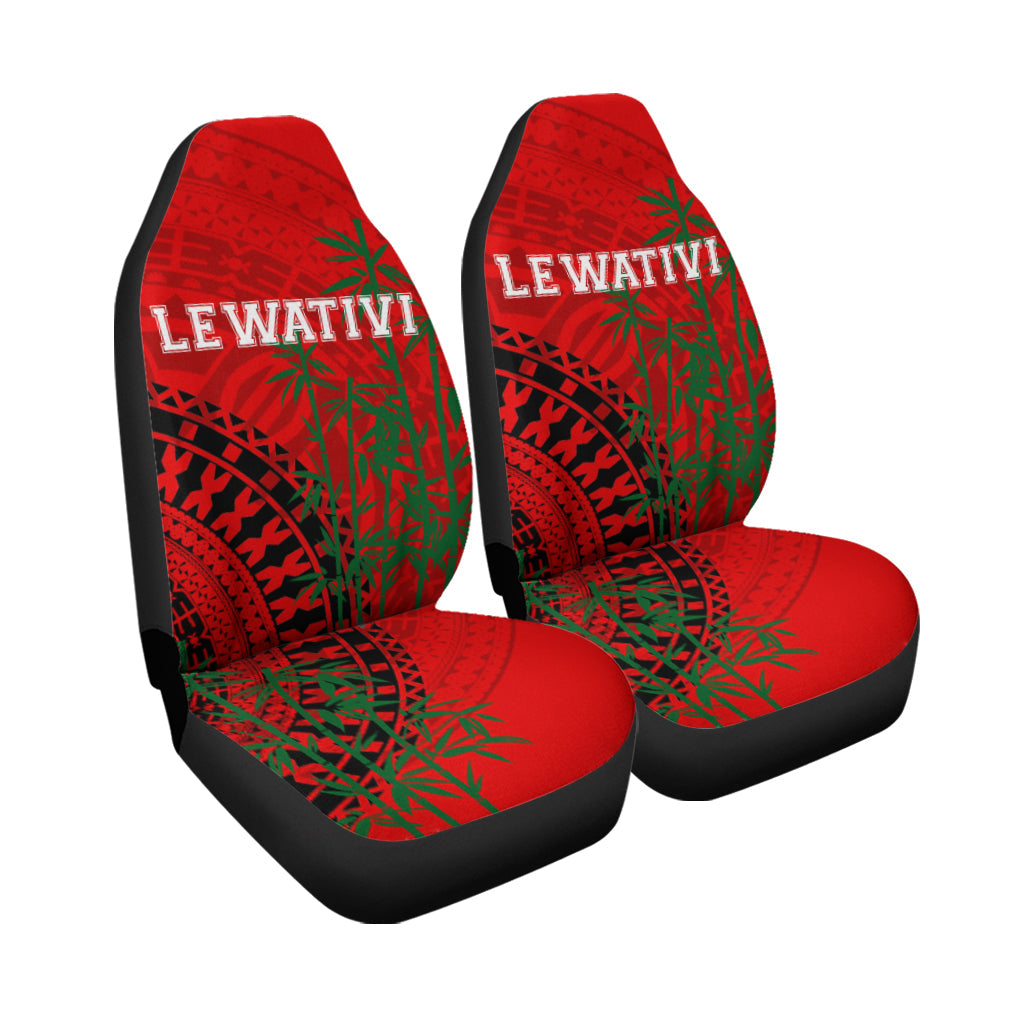 Custom LEWATIVI Rugby Union Car Seat Covers Tapa Pattern