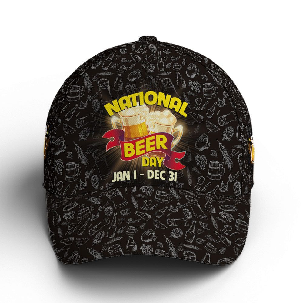 Funny Baseball Cap For Beer Lovers Vector Style Coolspod