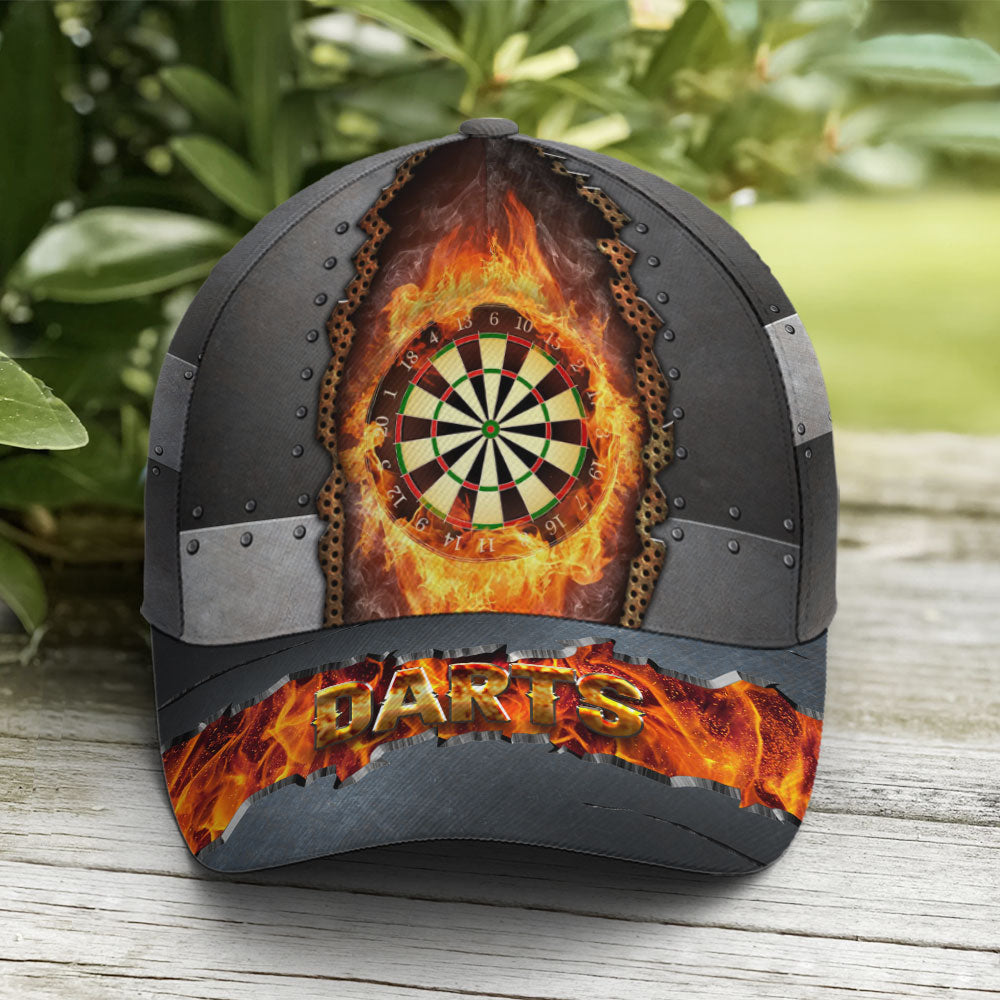 Fire Darts Metallic Style Baseball Cap Coolspod