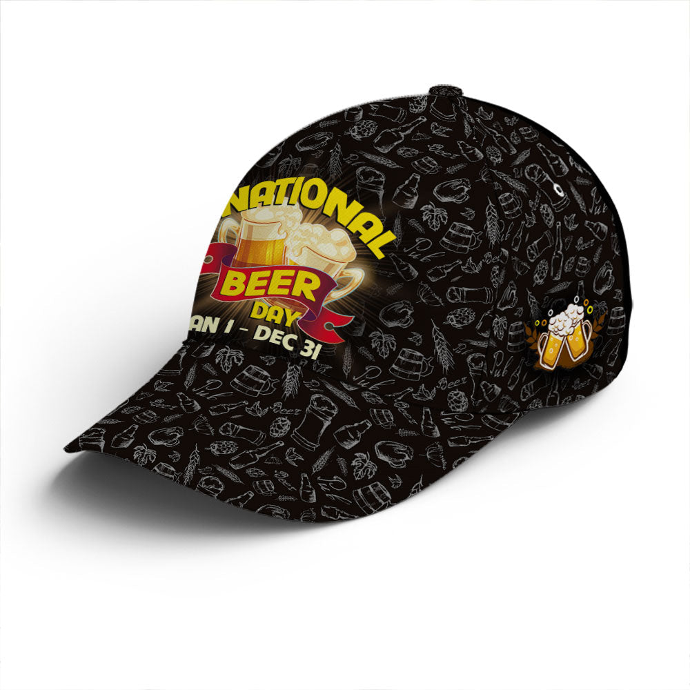 Funny Baseball Cap For Beer Lovers Vector Style Coolspod