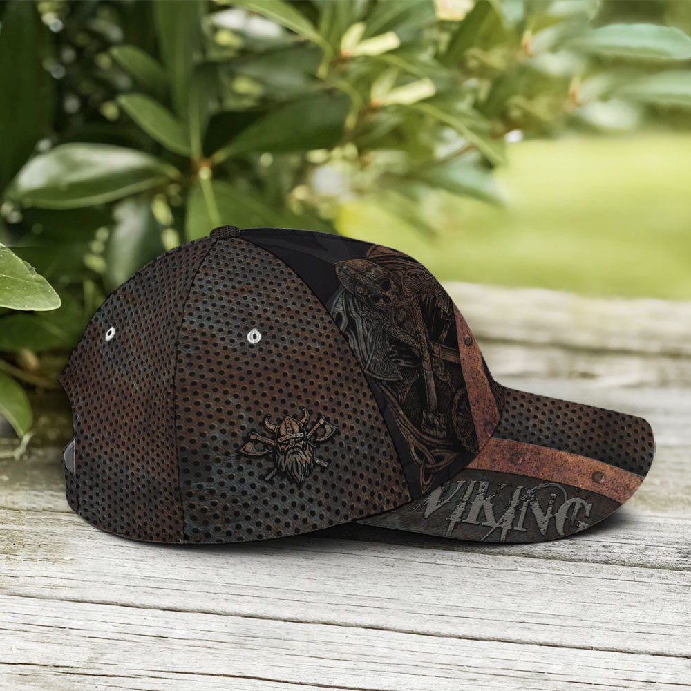 Viking Warrior Metallic Style Baseball Cap Coolspod