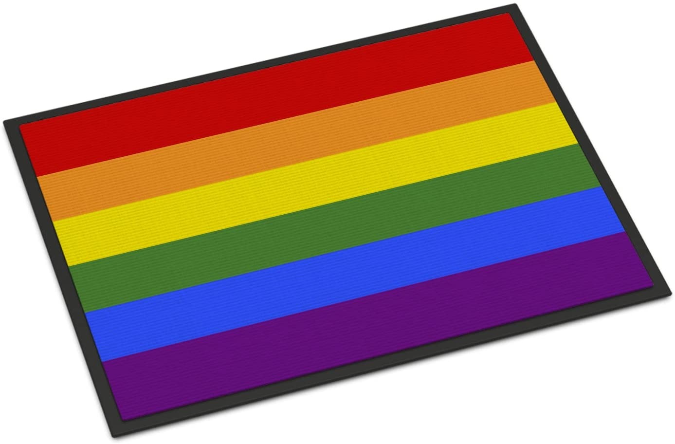 Gay Pride Door Mat/ Indoor Rug Or Outdoor Welcome Mat 24X36 Lgbt Pride Doormat