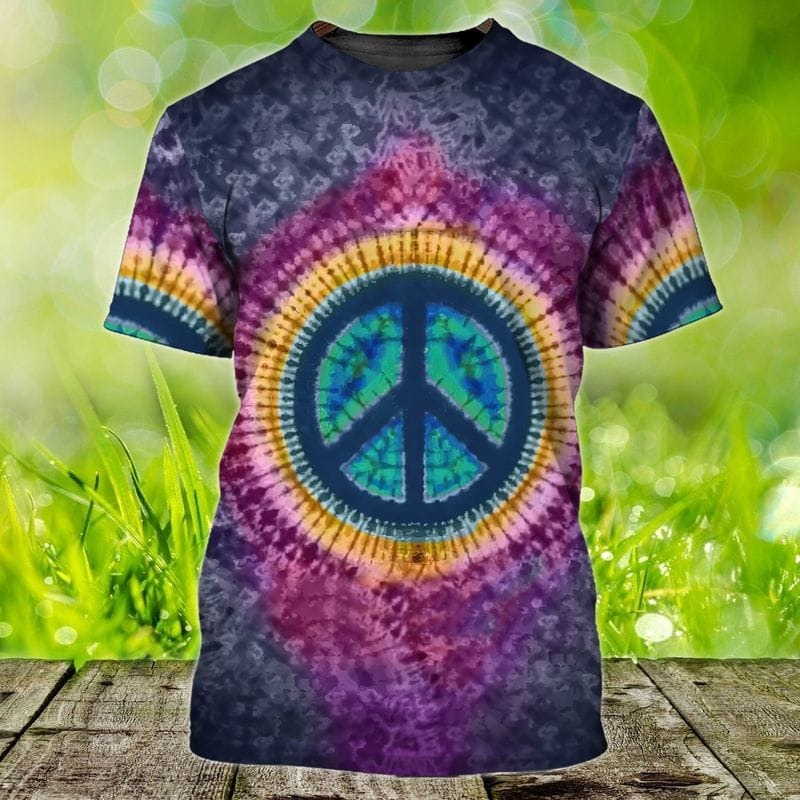 3D All Over Printed Hipster Tshirt For Men And Women/ I Am Hippie 3D Shirts/ Hippie Bus Tshirt/ Hipster Present