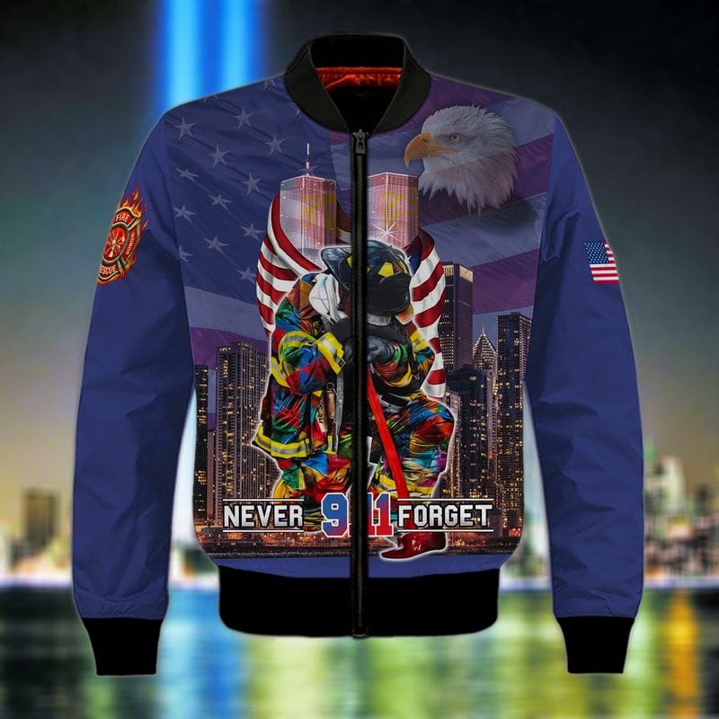 Coolspod Firefighter Custom Shirt Never Forget 9-11 All Gave Some Some Gave All Personalized Gift