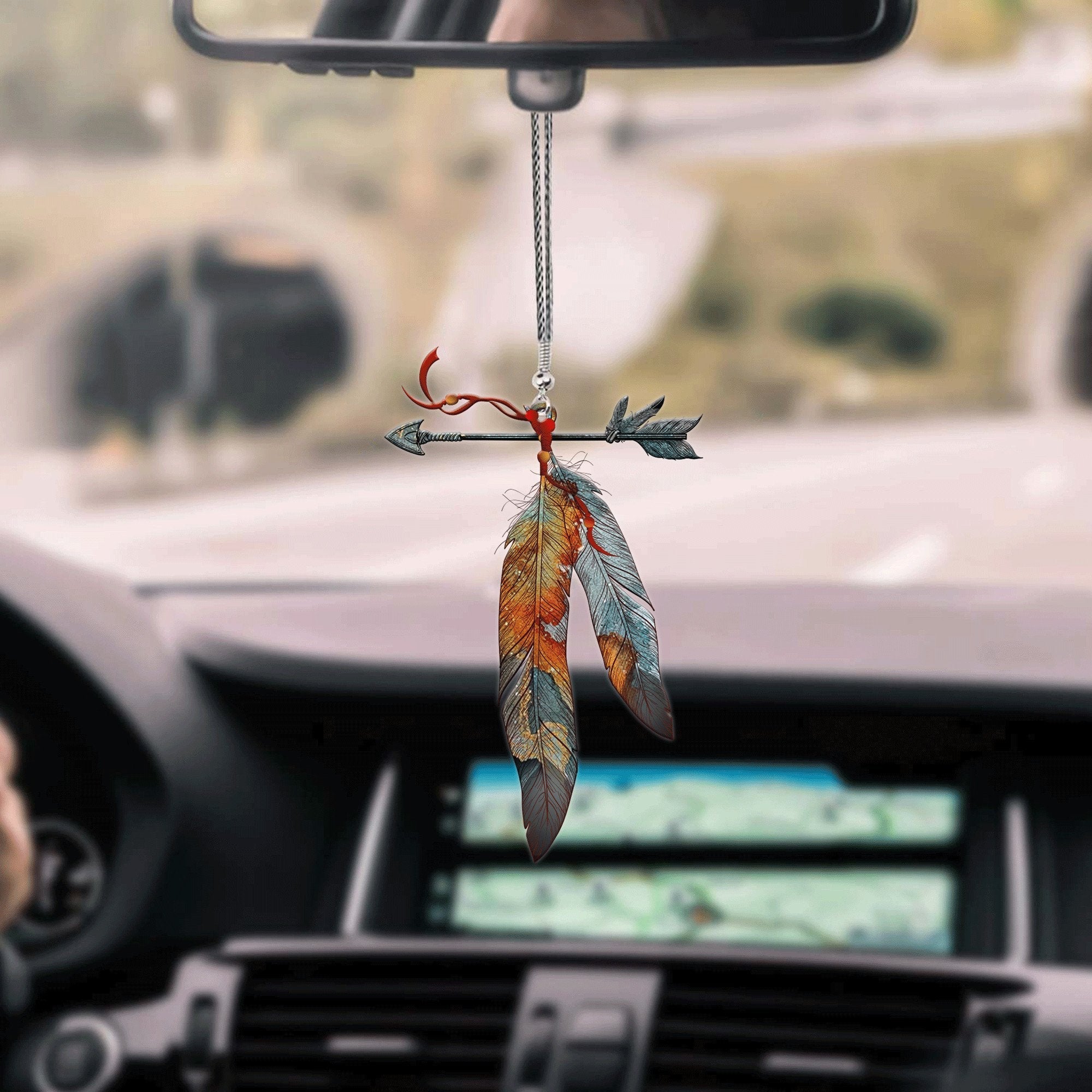 Native American Car Hanging Ornament/ Gift For New Car