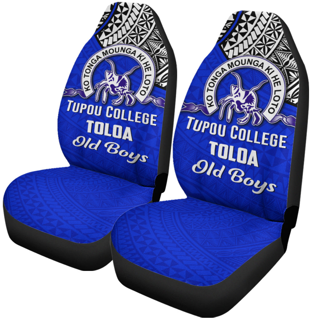 Tupou College Toloa Old Boys Car Seat Covers