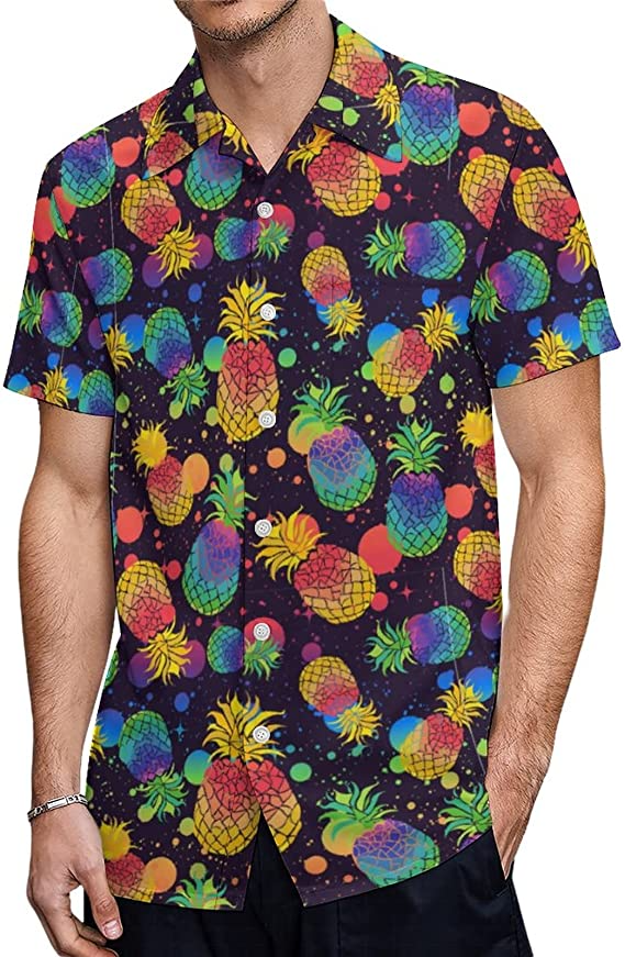 Gay Hawaiian Shirts/ Lesbian Hawaiian Shirt/ Rainbow Hawaii Shirt For Lgbtq/ Pride Gift For Gaymer