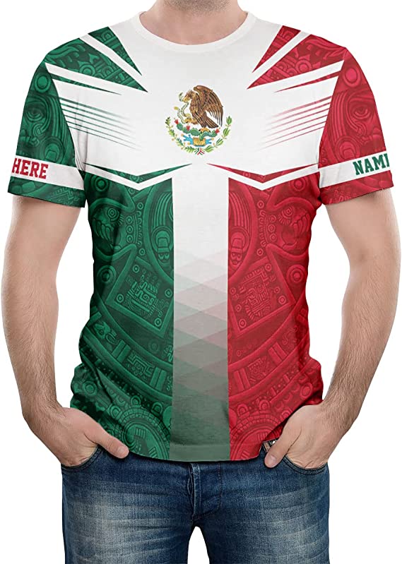 Mexico Shirt/ Personalized Mexican Hoodie/ Custom Mexico Hoodie/ Mexico Soccer Jersey Custom Hoodies