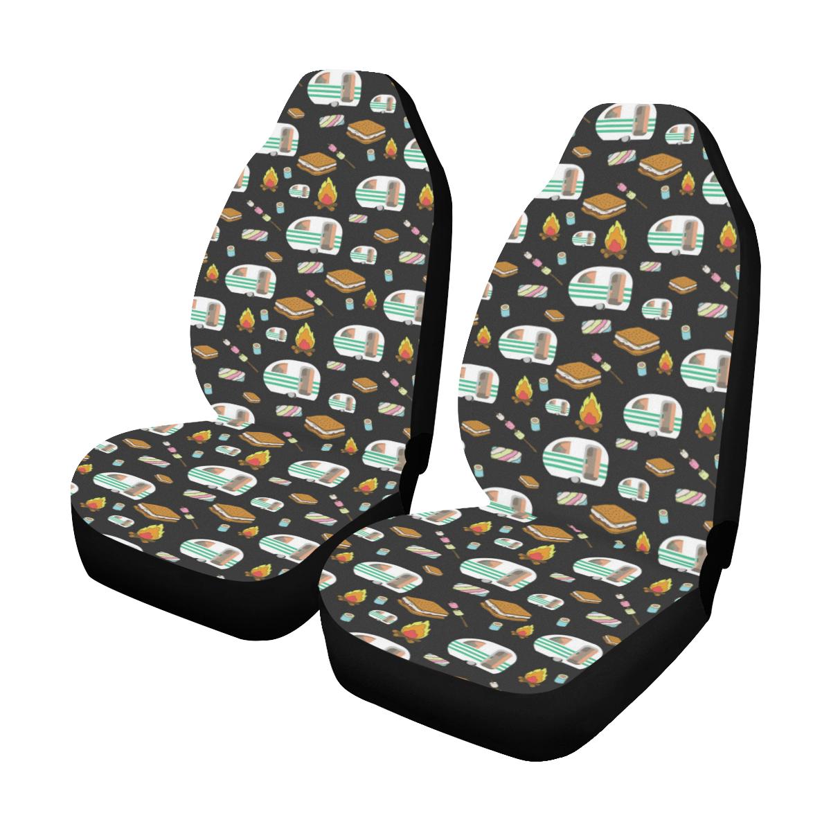 Front Car Seat Cover For Camper/ Marshmallow Camping Carseat Covers For Men Women