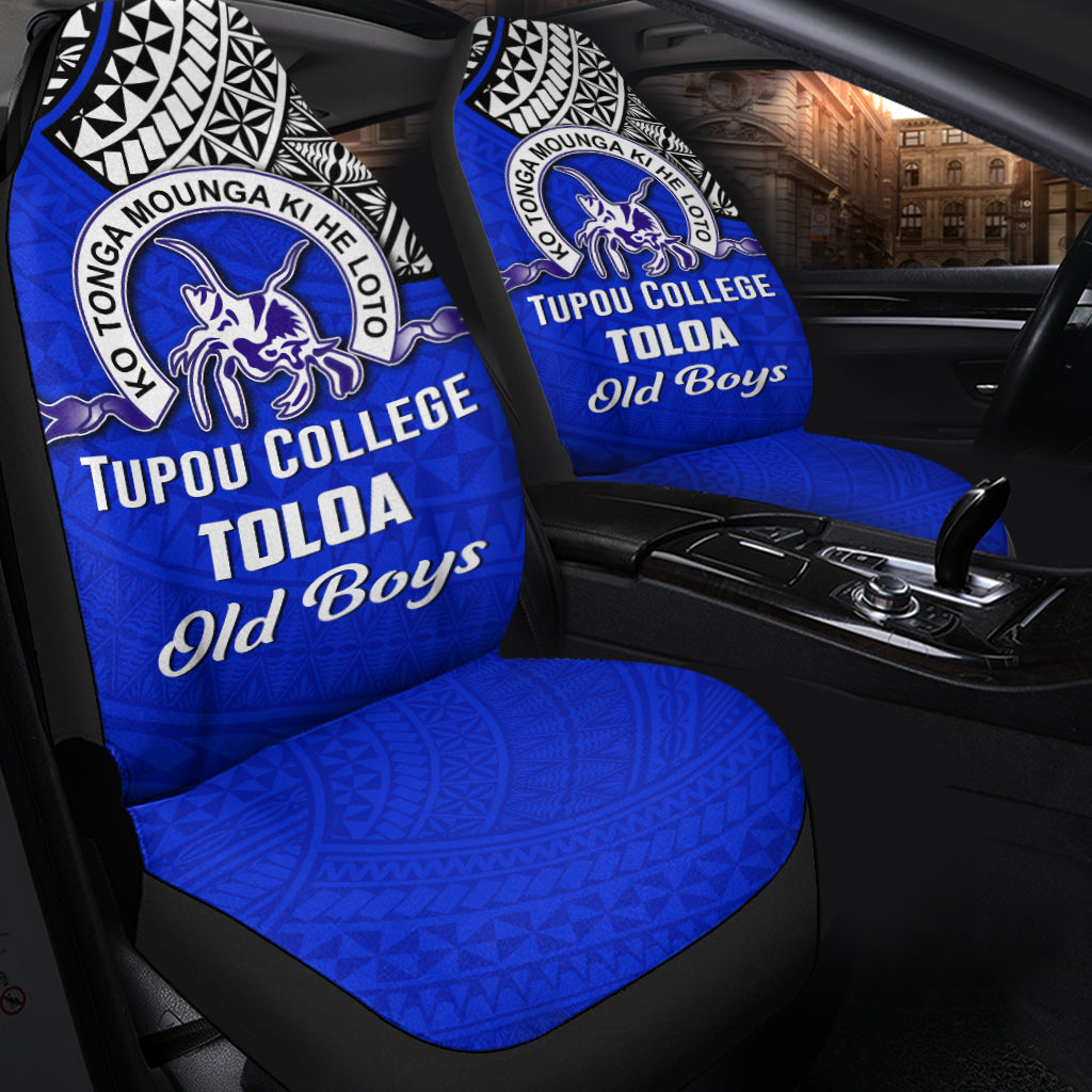 Tupou College Toloa Old Boys Car Seat Covers
